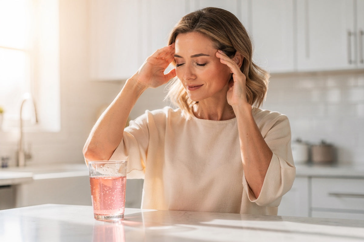 Woman experiencing mental clarity