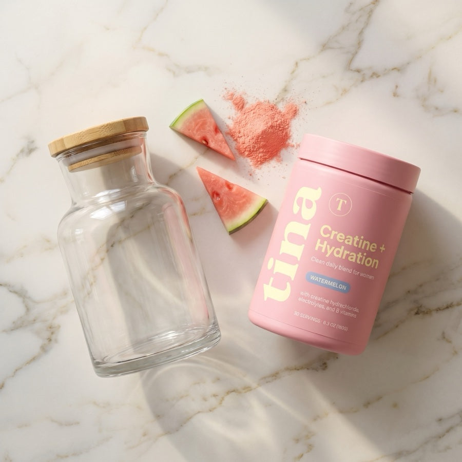 Free glass jar with bamboo lid bonus